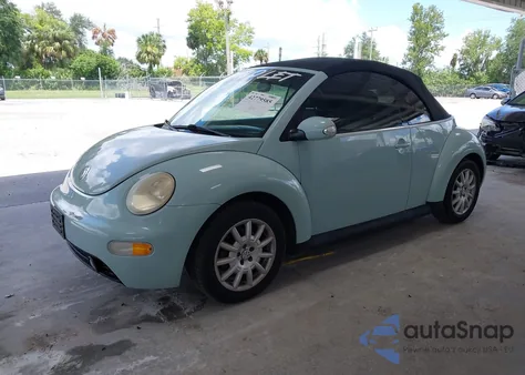2004 Volkswagen New Beetle Gls from USA, damaged, VIN 3VWCM31Y94M313197